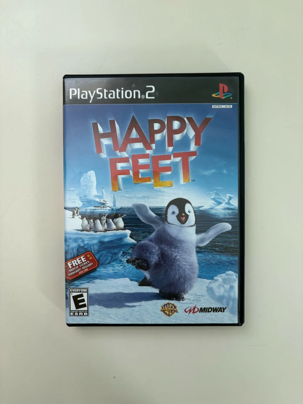 Play Station 2/PS2 Happy Feet Game Rated E - Disc Only